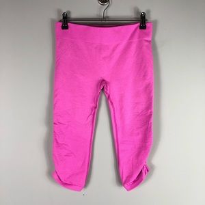 Lululemon Ivivva Pink Cropped Yoga Pants 554